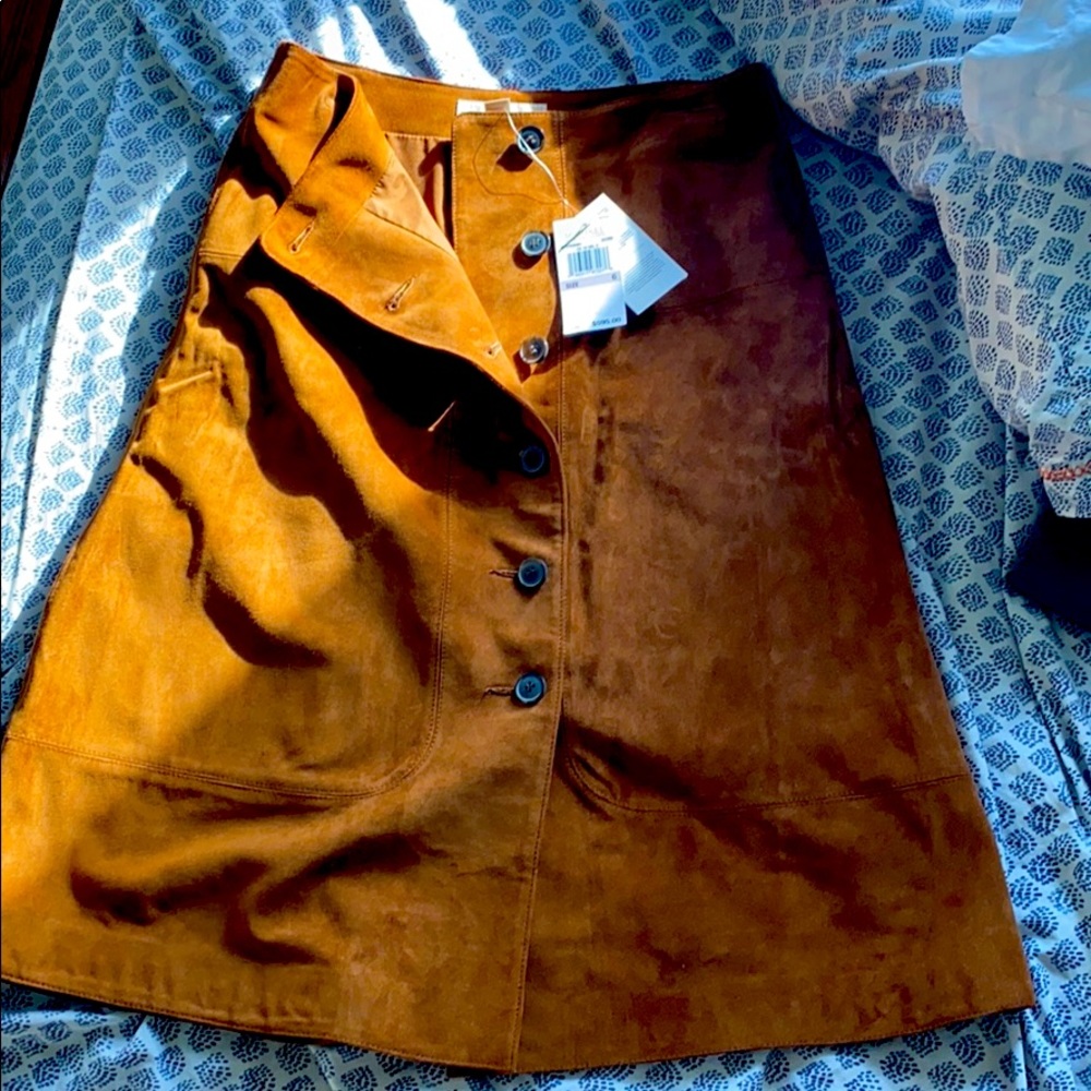 Michael Michael Kors Suede Skirt
